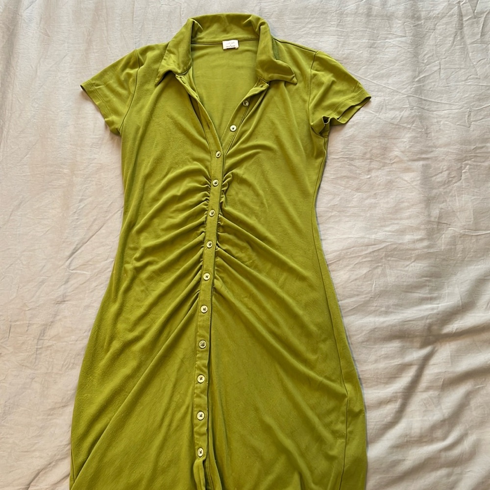 ARTIZIA WILFRED rouche mini dress